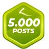 5.000 posts