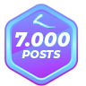 7.000 posts